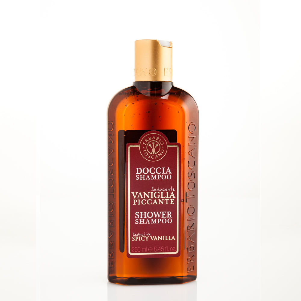 Spicy Vanilla Shower Bath and Shampoo